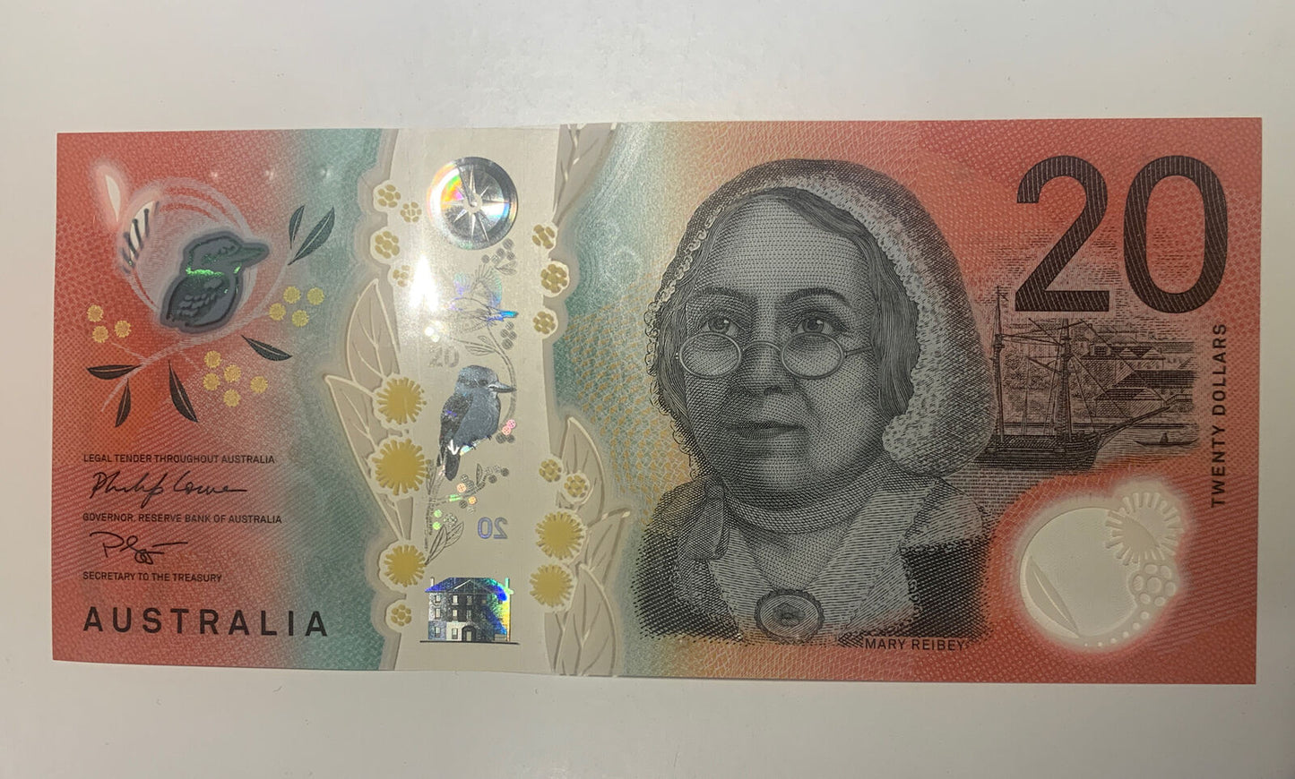 20 dollar note australia Lowe/Gaetjens “Triple Double” “33,44,66” Serial Number