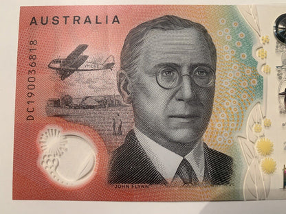 20 dollar note australia 2019 LOWE/FRASER Low Circulation