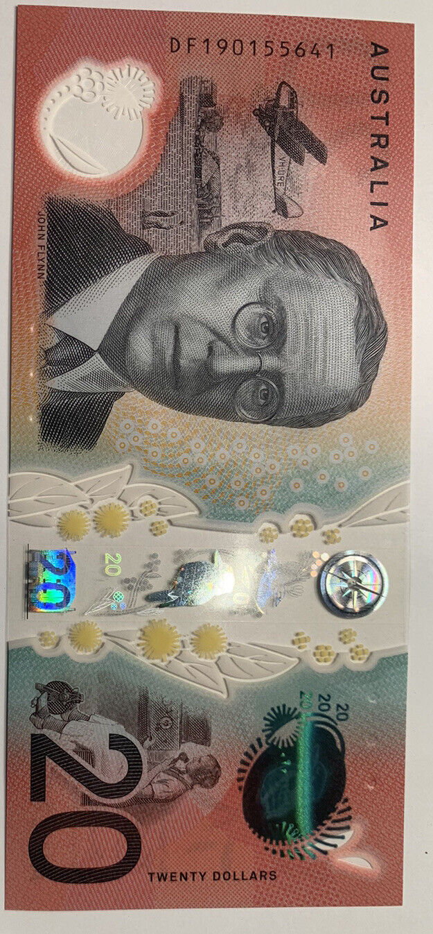 20 dollar note australia Lowe/Fraser 2019 -LOW MINTAGE-