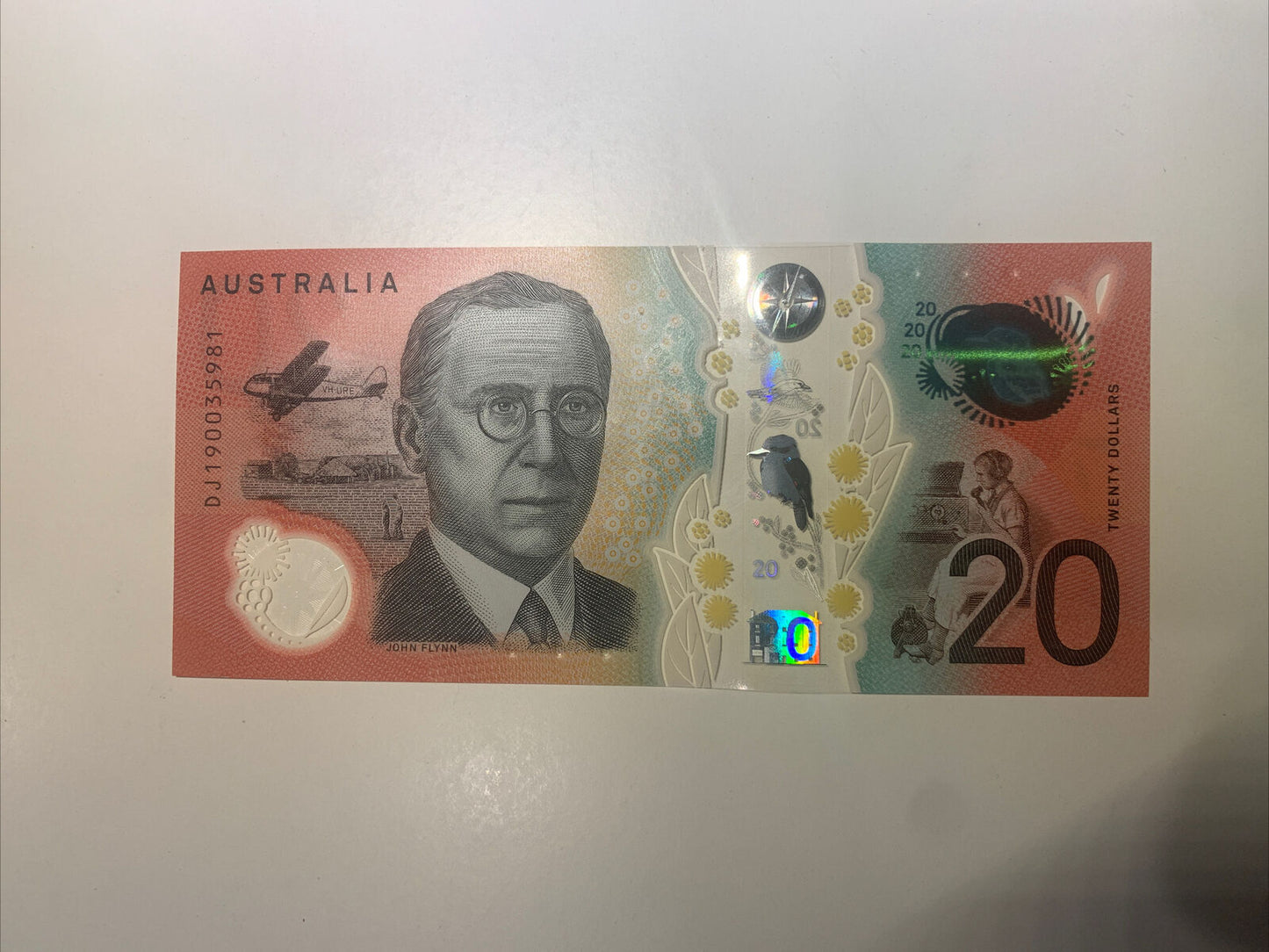 20 dollar note australia Lowe/Fraser 2019 -LOW MINTAGE-