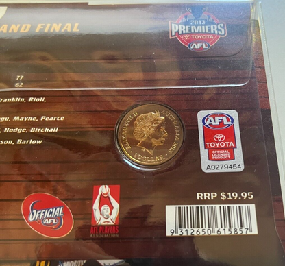 2014 Australia AFL Premiers Hawthorn Hawks RAM $1 Coin PNC