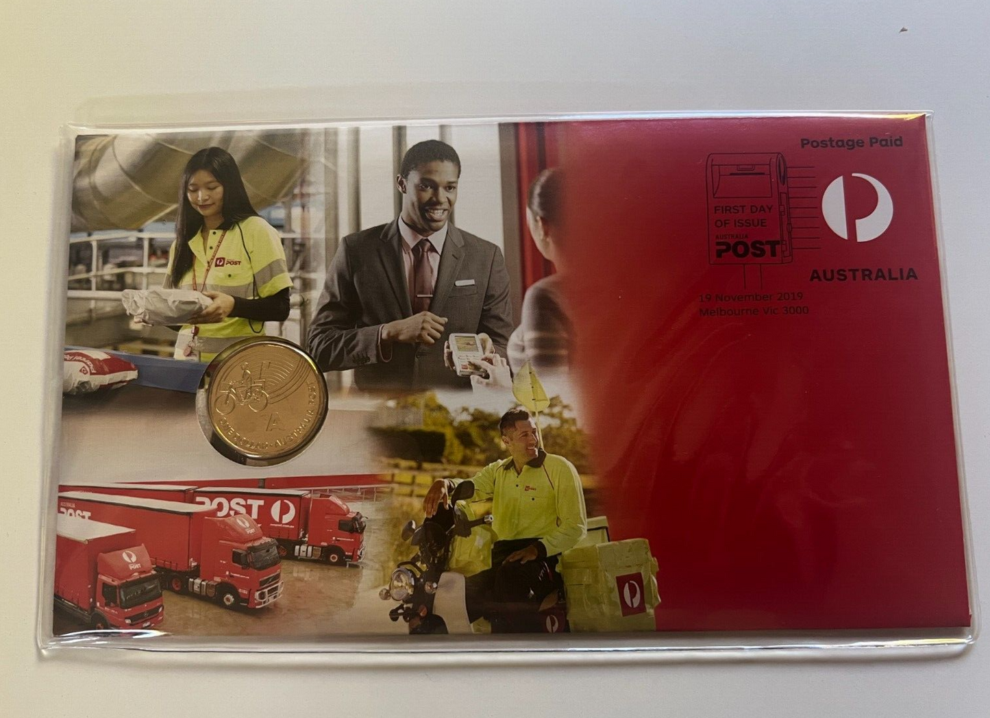 2019 Aussie Alphabet Australia Post "A" PNC