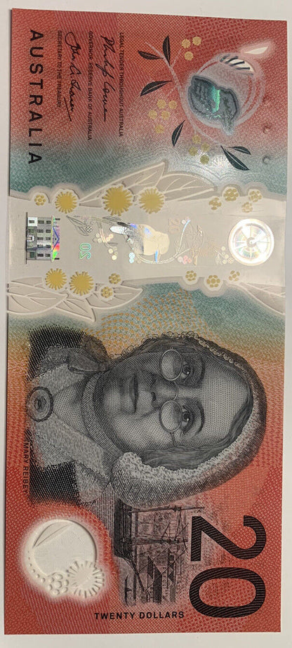 20 dollar note australia Lowe/Fraser 2019 -LOW MINTAGE-