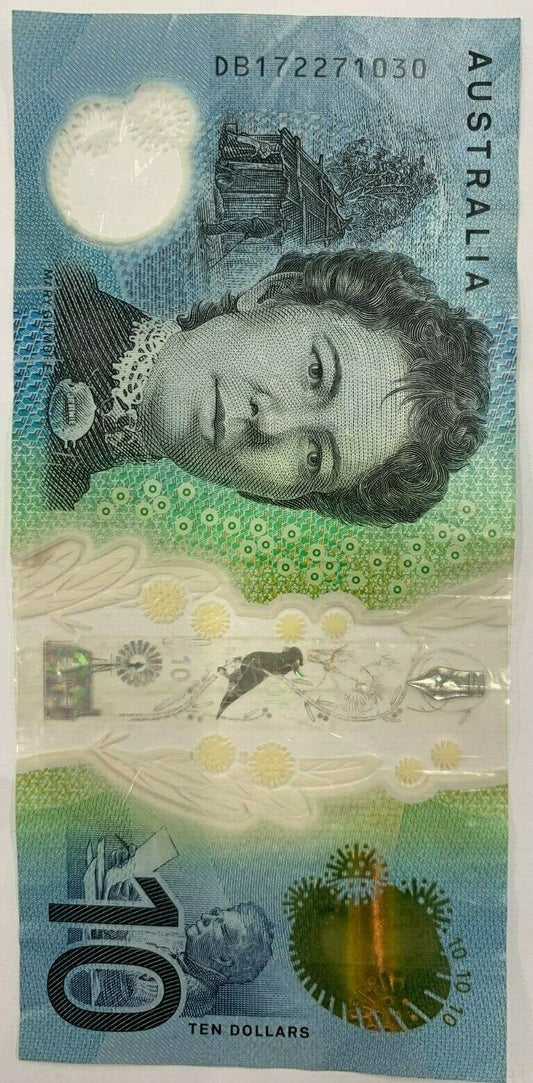 10 dollar note Australia 2017 "172271" RADAR