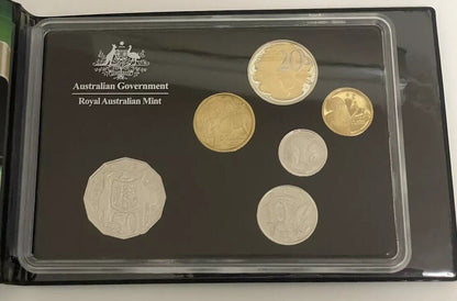 2013 Australia Proof Set 'Special Edition' Gilded 20c Twenty Cent Piece Scarce