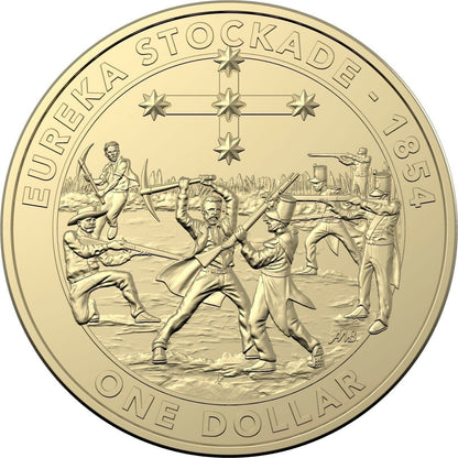 2019 Australian Mutiny & Rebellion Series $1.00 Eureka Stockade