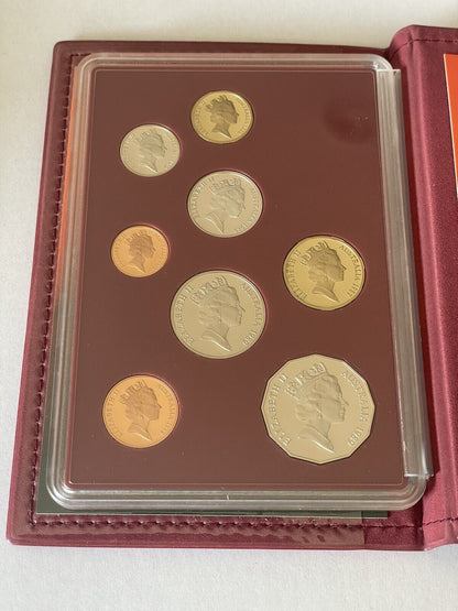 Royal Australian Mint 1989 Proof Decimal Coin Set