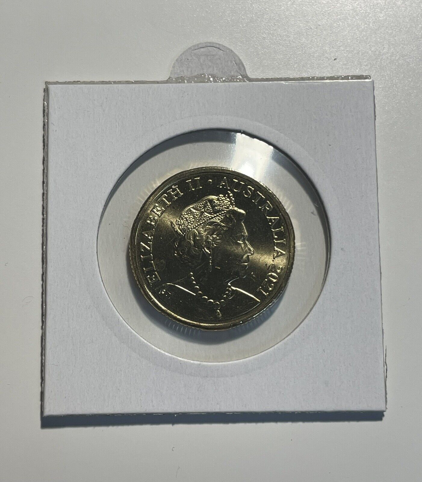 1x Australia One 2021 $1 One Dollar JC Obverse Coin 160k Mintage From RAM Bag