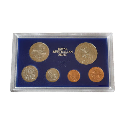 Australia 1984 Proof Coin Set With Original Foams and Certificate