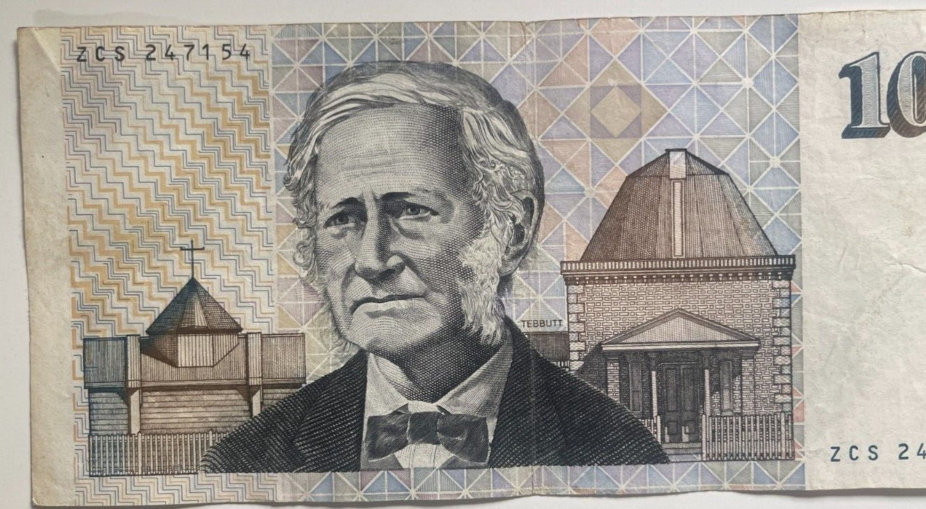 1985 ONE HUNDRED DOLLAR BANKNOTE--JOHNSTON & FRASER--R609