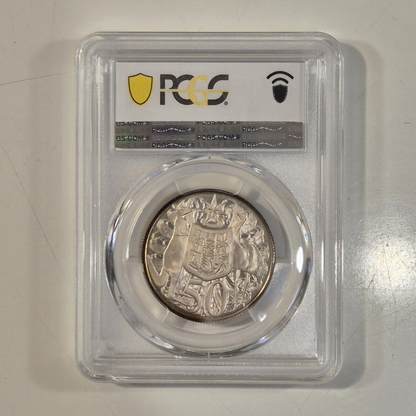 Australia 1966 50c Fifty Cents Proof PCGS Graded PR68DCAM Scarce