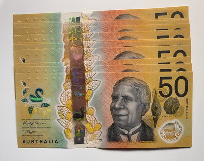 50 dollar note australia EA 2020 Lowe/Gaetjens