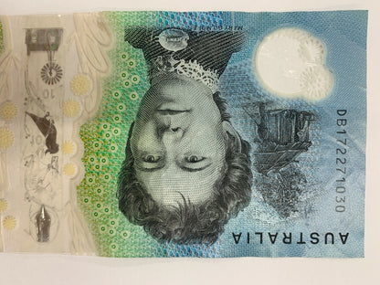 10 dollar note Australia 2017 "172271" RADAR