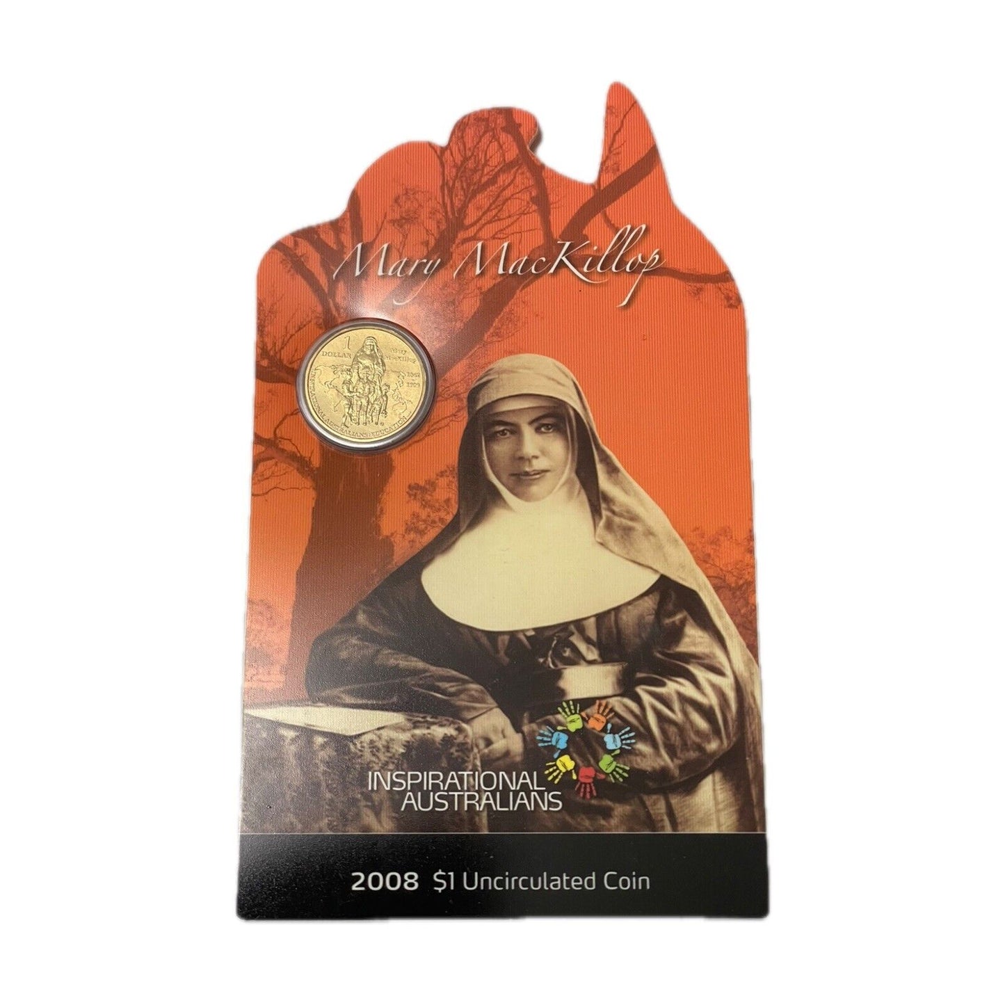 2008 Mary Mackillop Inspirational Australians $1 One Dollar UNC RAM Coin