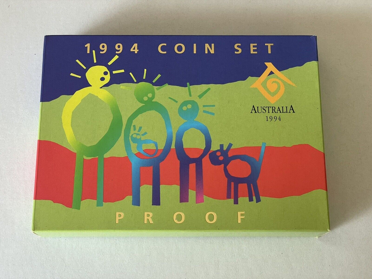 1994 Australia Proof 6 coin set International Year of the Family RAM case + box