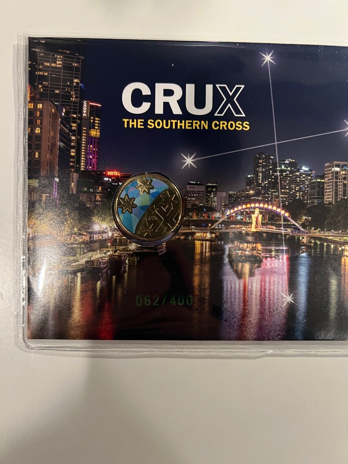 2022 $1 Crux The Southern Cross Limited Edition M PNC. ANDA MELBOURNE BOTH DAYS