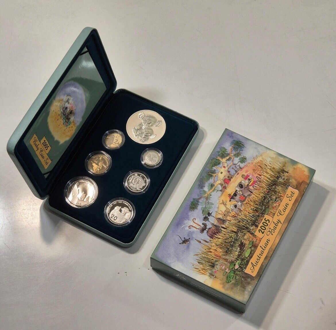 2005 Royal Australian Mint Baby Six Coin Proof Set Koala Series