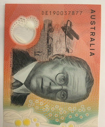 20 dollar note Australia 2019 LOWE/FRASER DE Serial