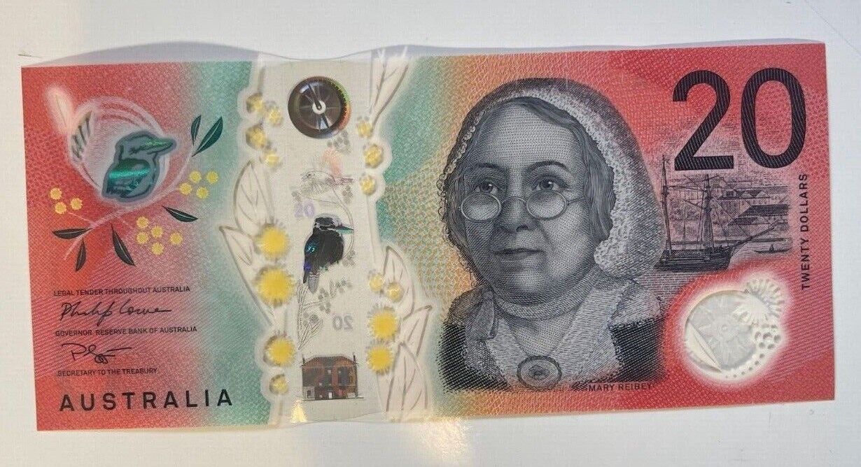 20 dollar note Australia 2019 "192293339" Unique SERIAL