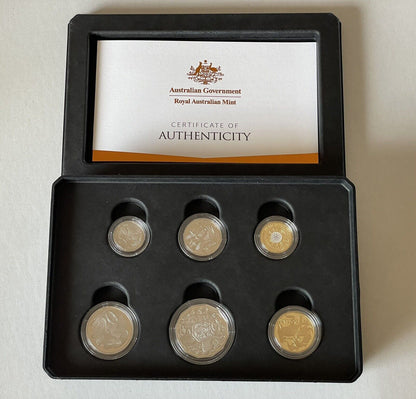 2022 Royal Australian Mint Six Coin Proof Set - Frontline Workers