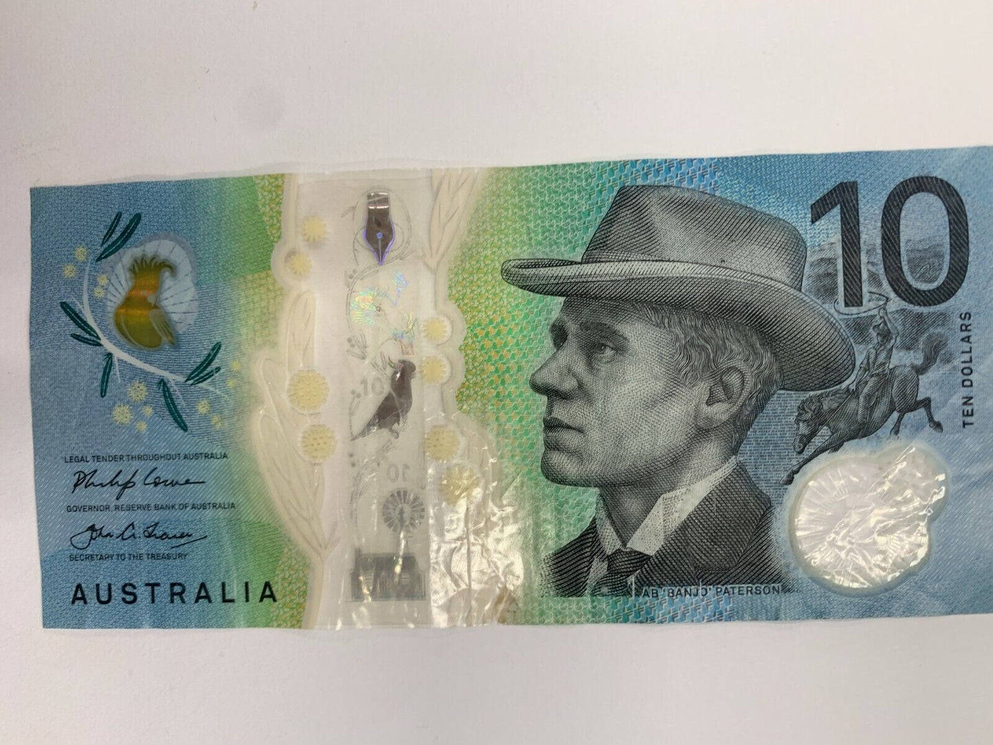 10 dollar note Australia 2017 "172271" RADAR