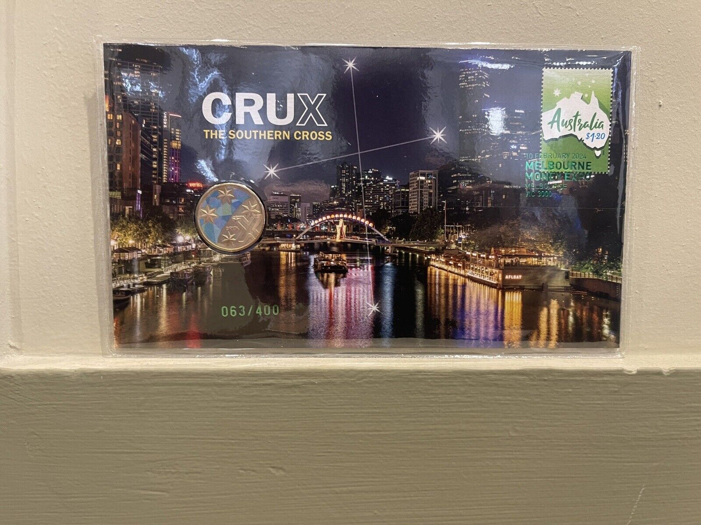 2022 $1 Crux The Southern Cross Limited Edition M PNC. ANDA MELBOURNE BOTH DAYS