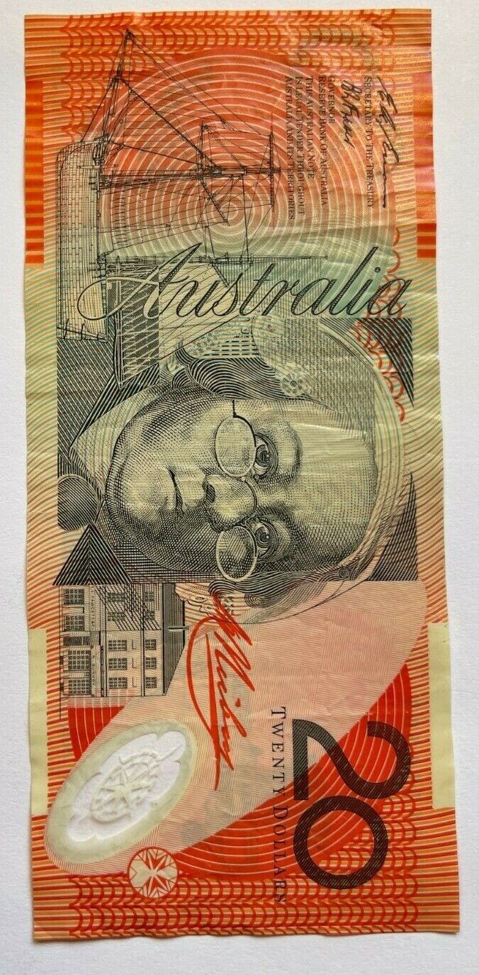 20 dollar note Australia 1994 FD PREFIX RARE YEAR