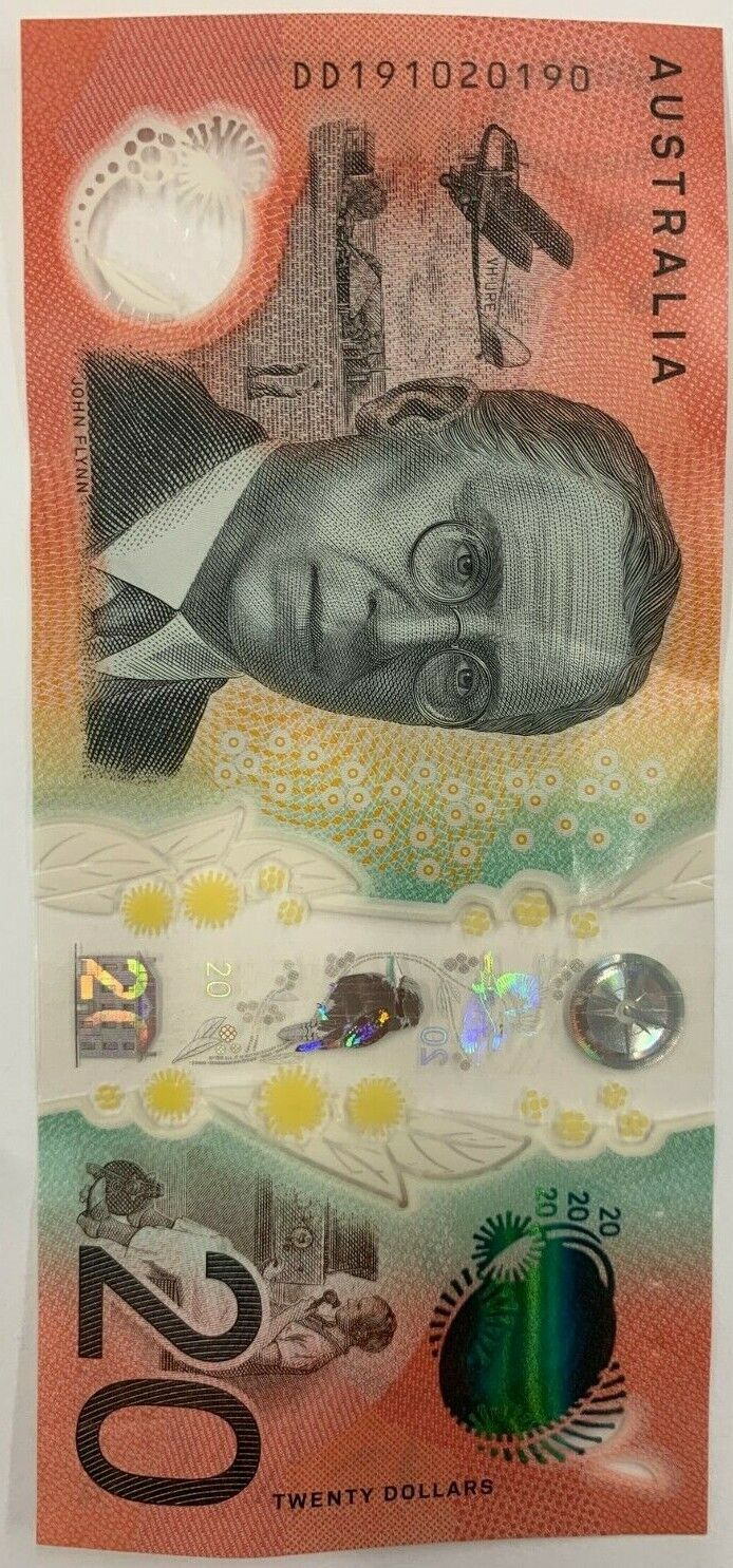 20 dollar note 2019 "9102091" 7 digit RADAR