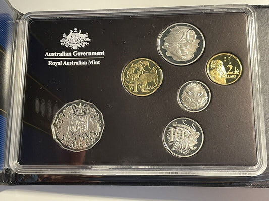 2011 Australia Six Coin Proof Set Low Mintage $2 Two Dollars RAM UNC