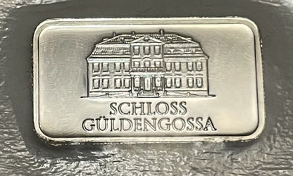 10 grams 999 Sealed Silver Bar- Geiger Edelmetalle Schloss Guldengozza Germany