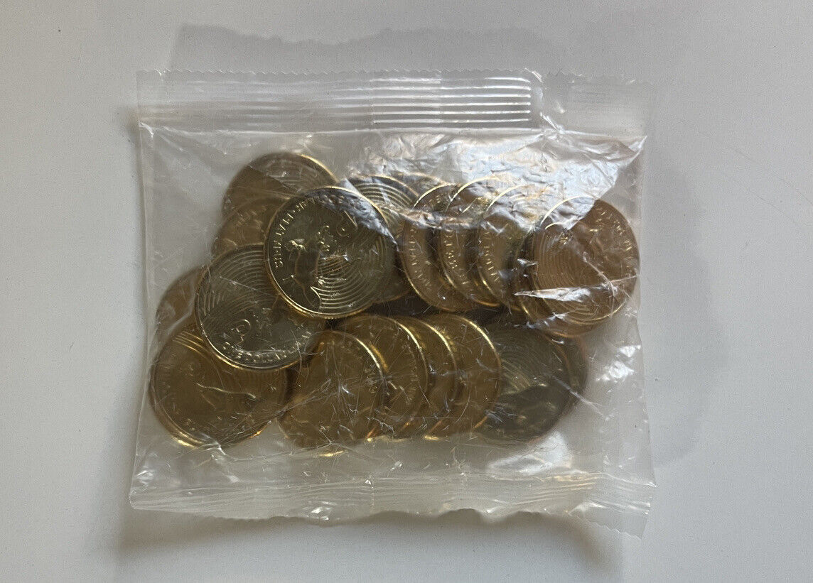 2019 Great Aussie Coin Hunt $1 Alphabet Coins Individual