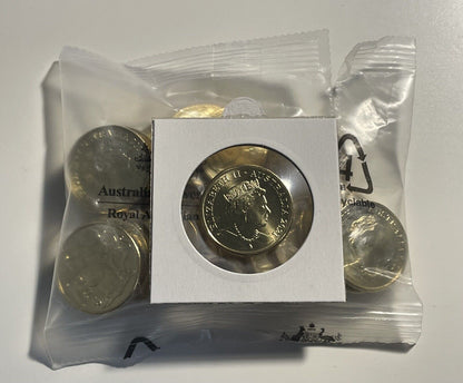 Australia One 2021 $1 One Dollar JC Obverse Coin 160k Mintage From RAM Bag