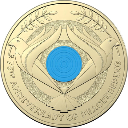 Australia 2022 $2 75th Anniversary Of Peacekeeping UNC Coin X4