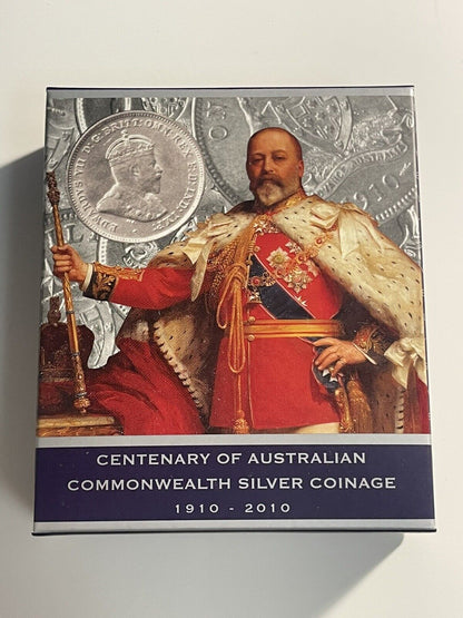 2010 Centenary of Australian Commonwealth Silver Coinage 1oz 999 Silver Coin Pm