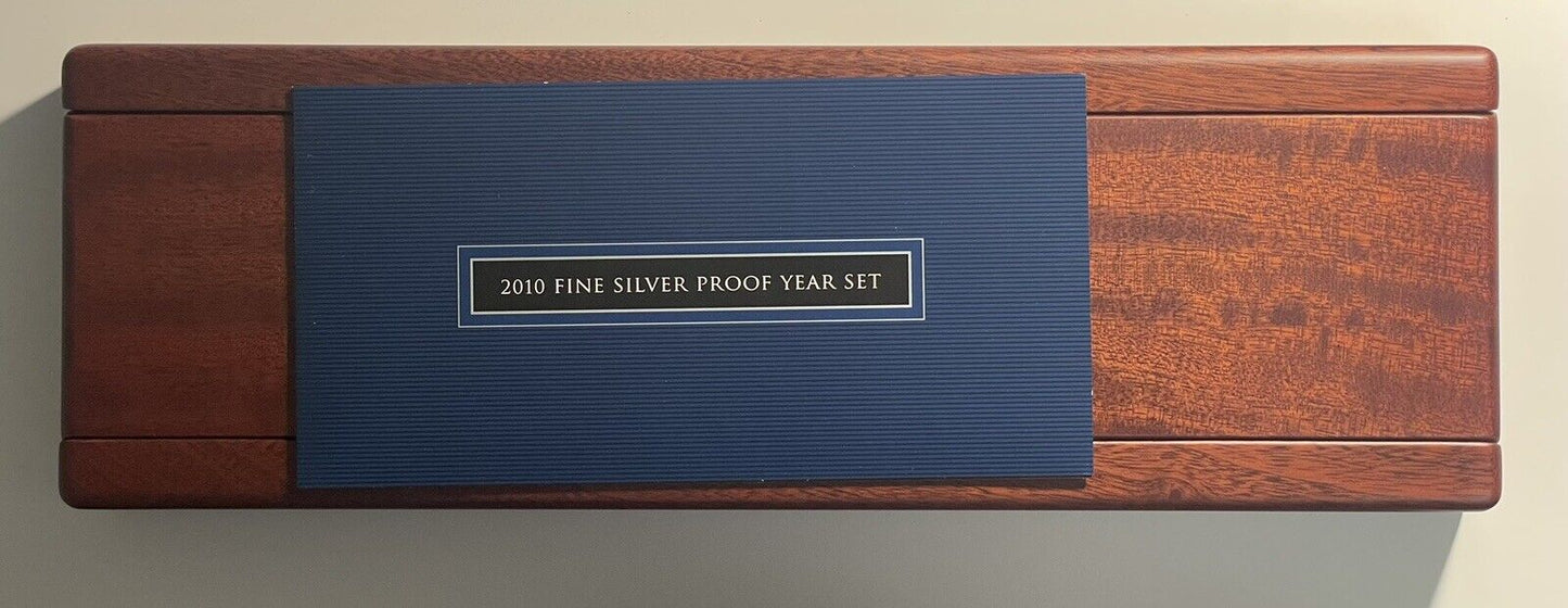 2010 Australian Fine Silver Proof Year Set - 6x 99.9% Silver RAM Coins