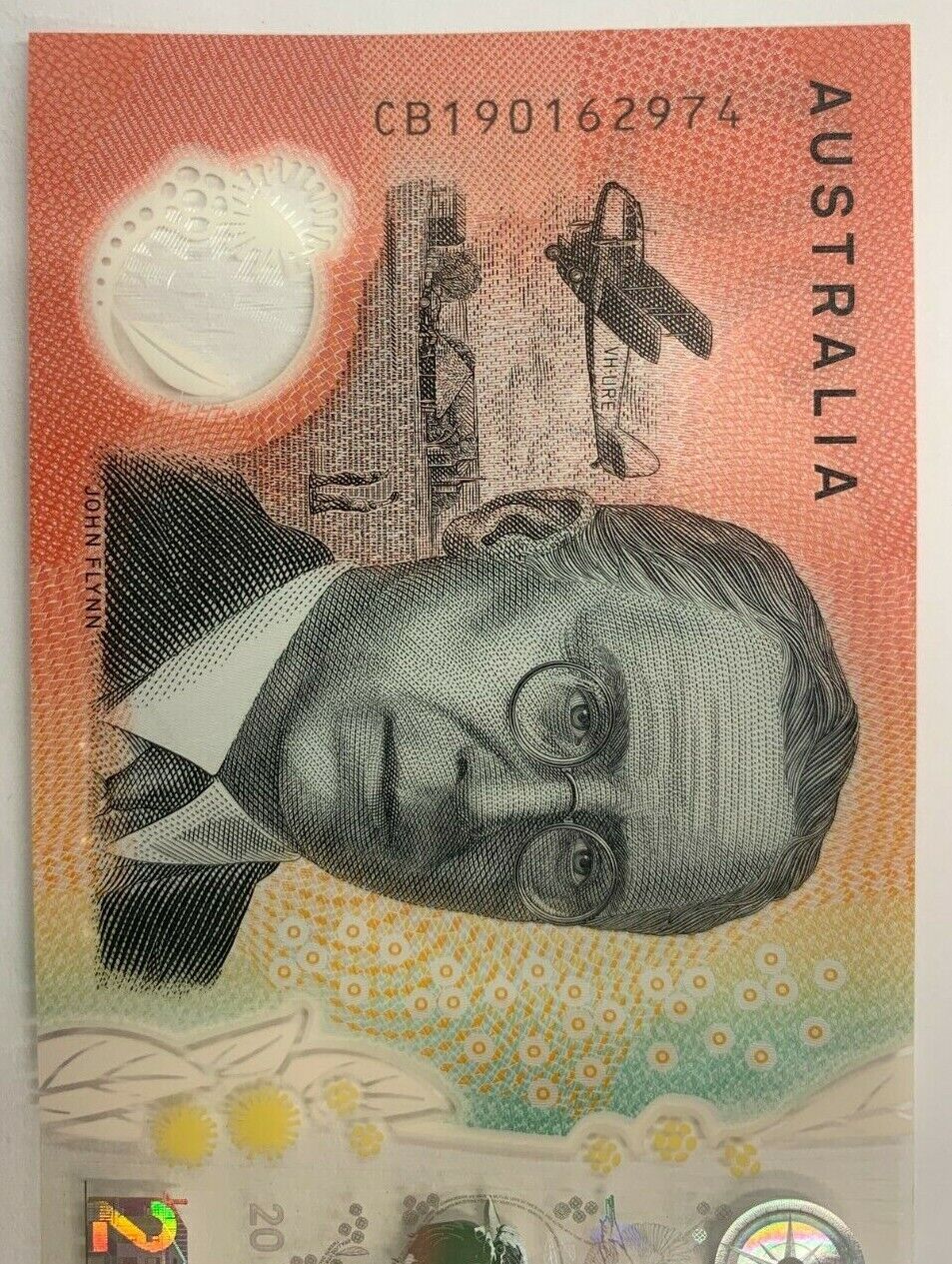 20 dollar note Australia 2019 LOWE/FRASER CB Serial