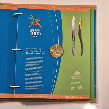 2006 Melbourne Uncirculated Coin Collection - XVIII Commonwealth Games - RAM