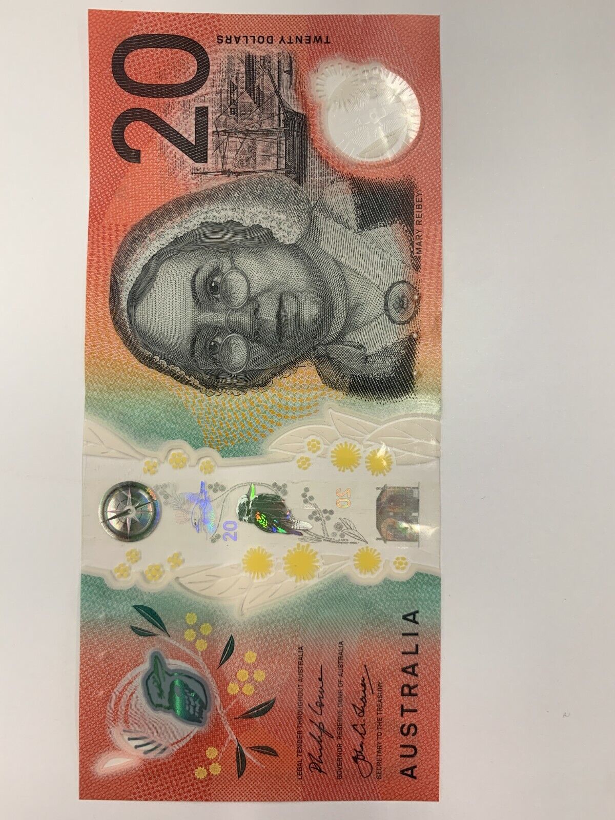 20 dollar note 2019  LOWE/FRASER "444" triple digit ending