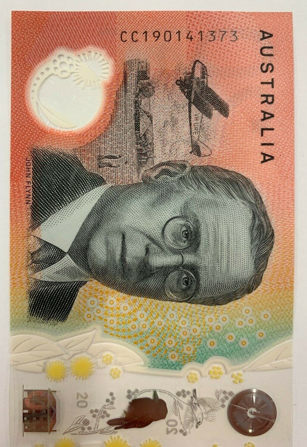 20 dollar note Australia 2019 LOWE/FRASER CC Serial