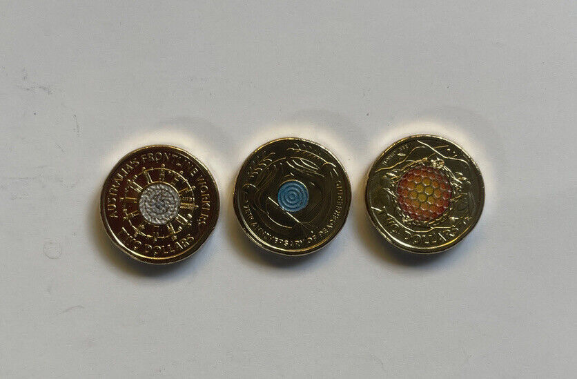 $2 2022 75th Anniversary of Peacekeeping, Honey bee and Frontline Coins UNC SET