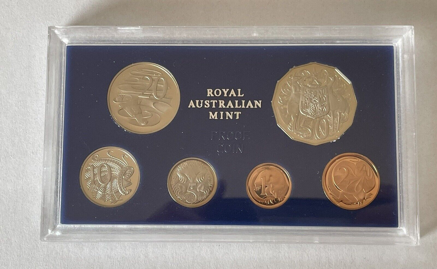 Australia 1983 Proof Coin Set With Original Foams and Certificate