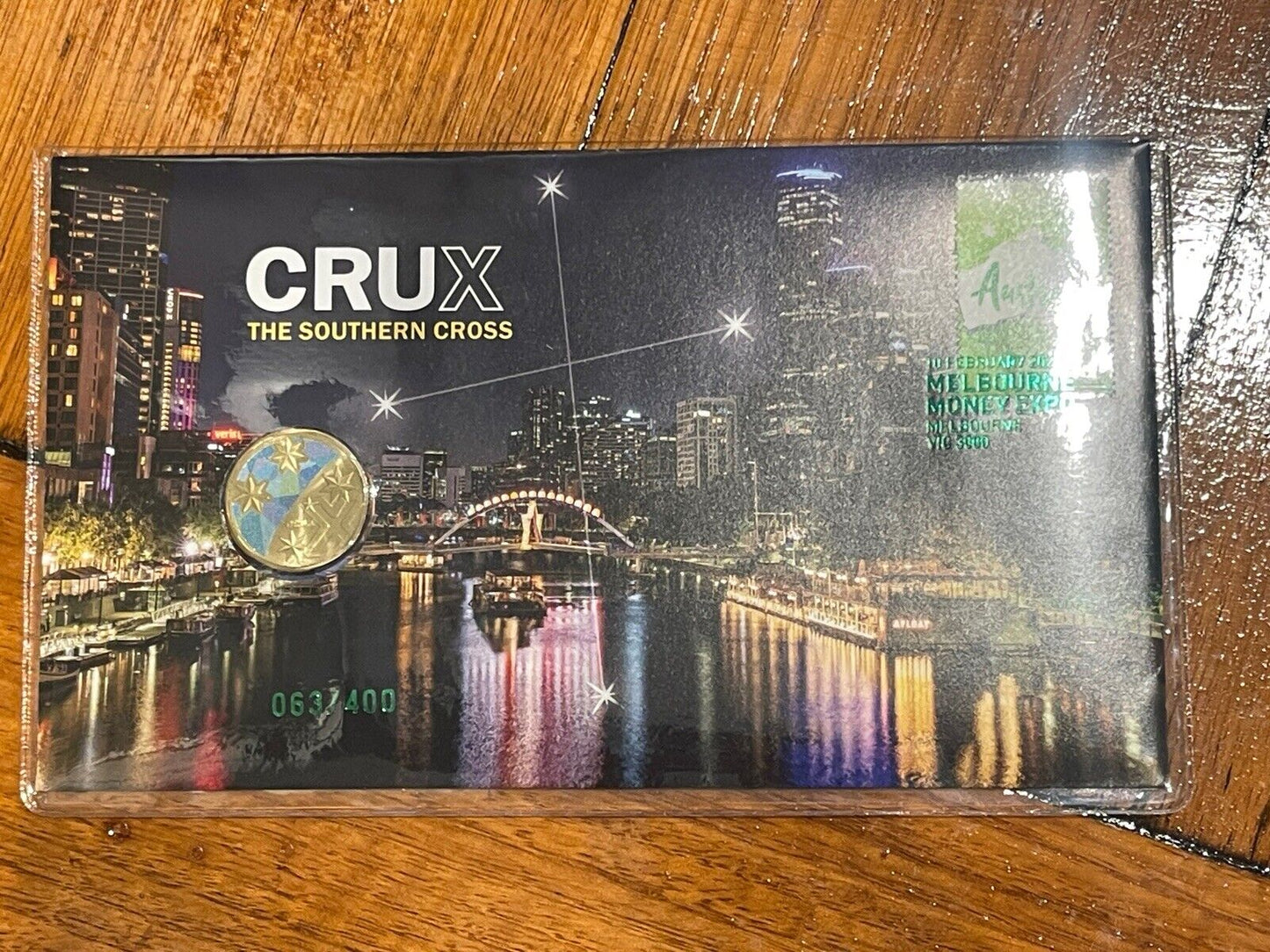 2022 $1 Crux The Southern Cross Limited Edition Coin PNC. ANDA MELBOURNE