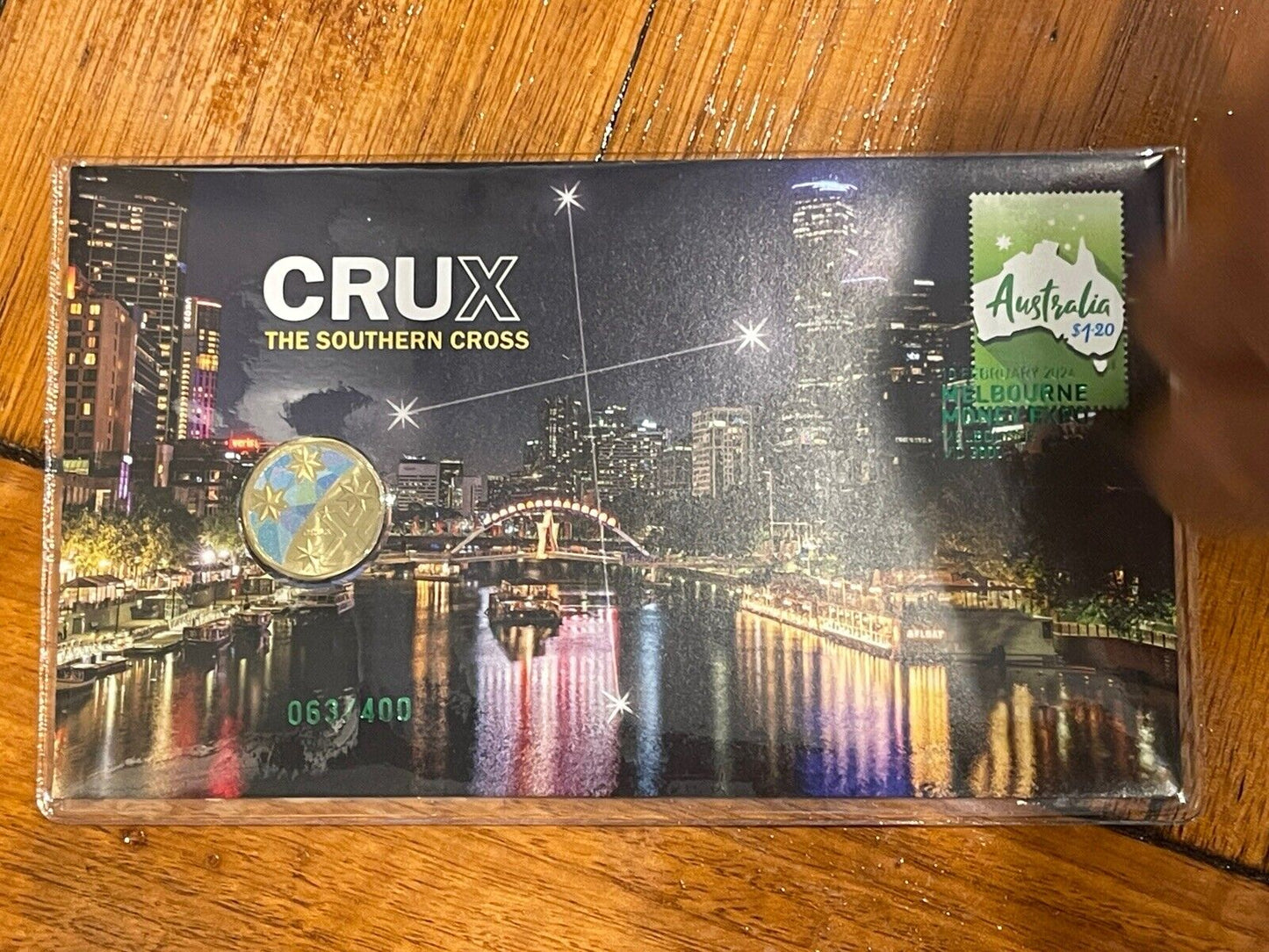 2022 $1 Crux The Southern Cross Limited Edition Coin PNC. ANDA MELBOURNE