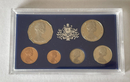 Australia 1983 Proof Coin Set With Original Foams and Certificate