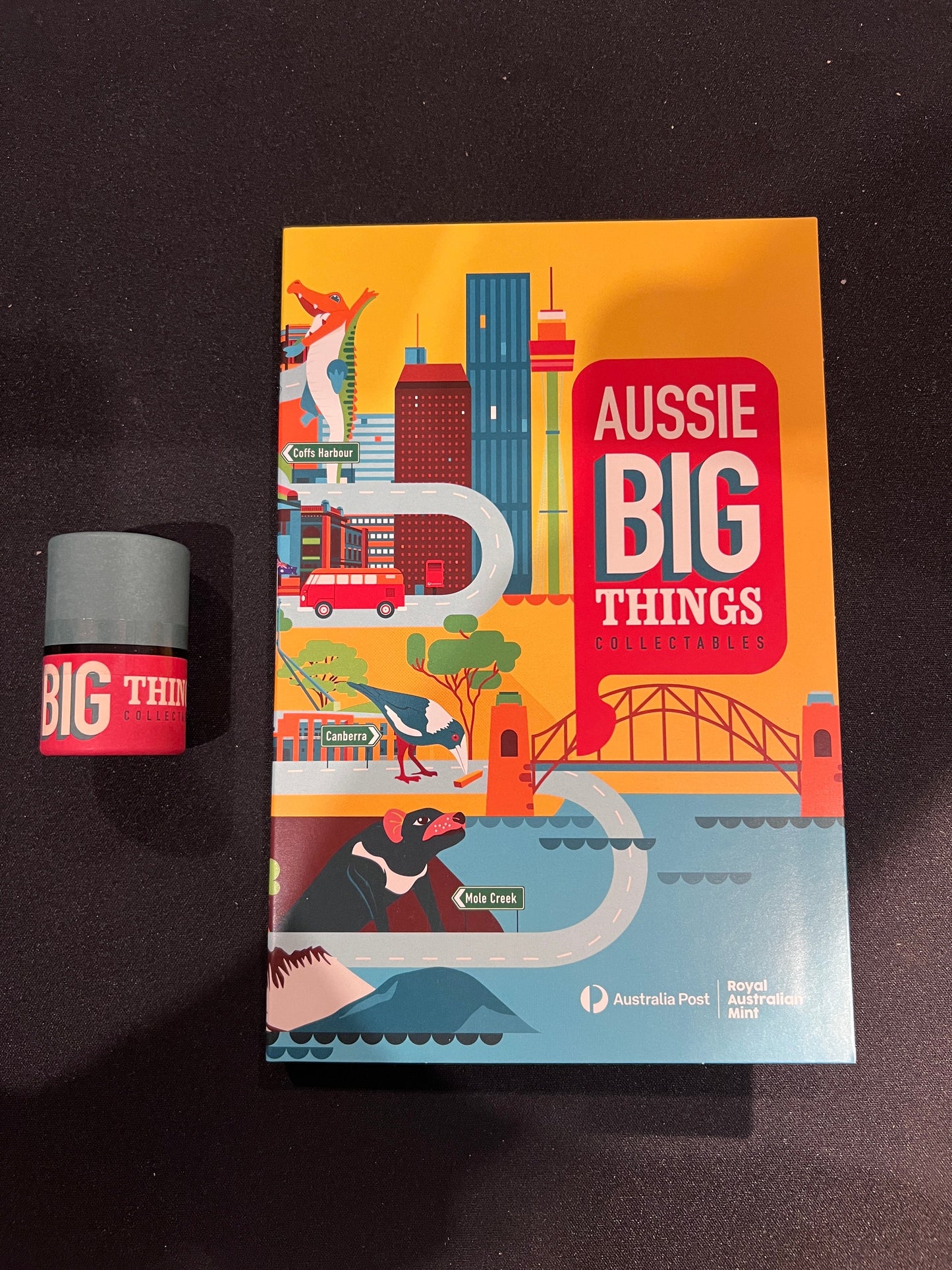 MXN Weekly Special - 2023 AUSSIE BIG THINGS New Brand 10 Collectible $1 Coin (Sealed Tube & Folder)
