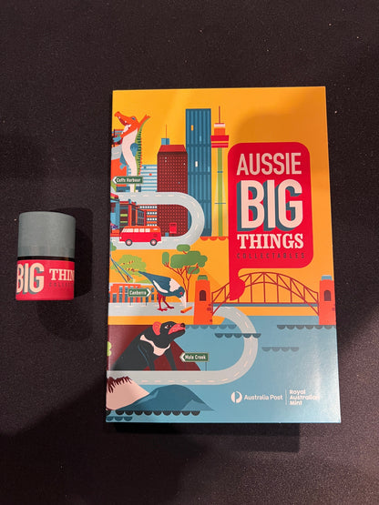 MXN Weekly Special - 2023 AUSSIE BIG THINGS New Brand 10 Collectible $1 Coin (Sealed Tube & Folder)