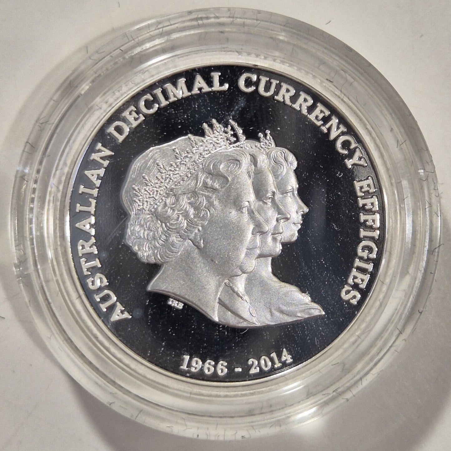 2013+2014 Decimal Effigies Proof & Gem Uncirculated Dollar Pair RARE!!