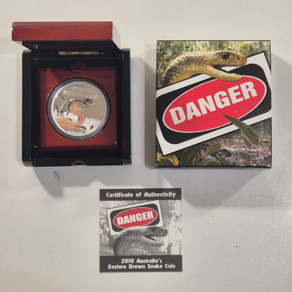 2009, 2010, 2011, 2013, 2014 Deadly Dangerous 1oz proof coin bundle