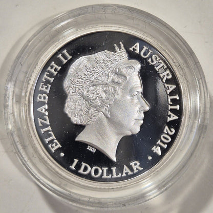 2013+2014 Decimal Effigies Proof & Gem Uncirculated Dollar Pair RARE!!