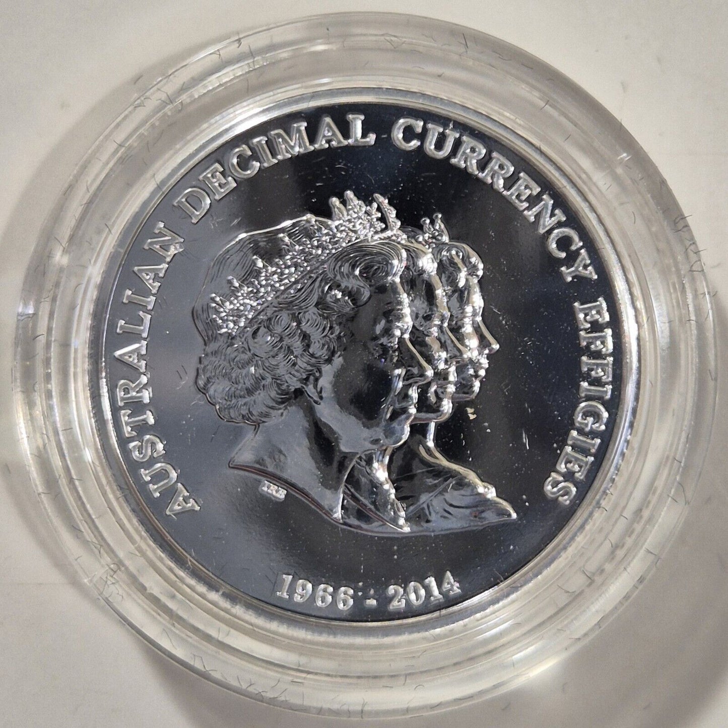 2013+2014 Decimal Effigies Proof & Gem Uncirculated Dollar Pair RARE!!